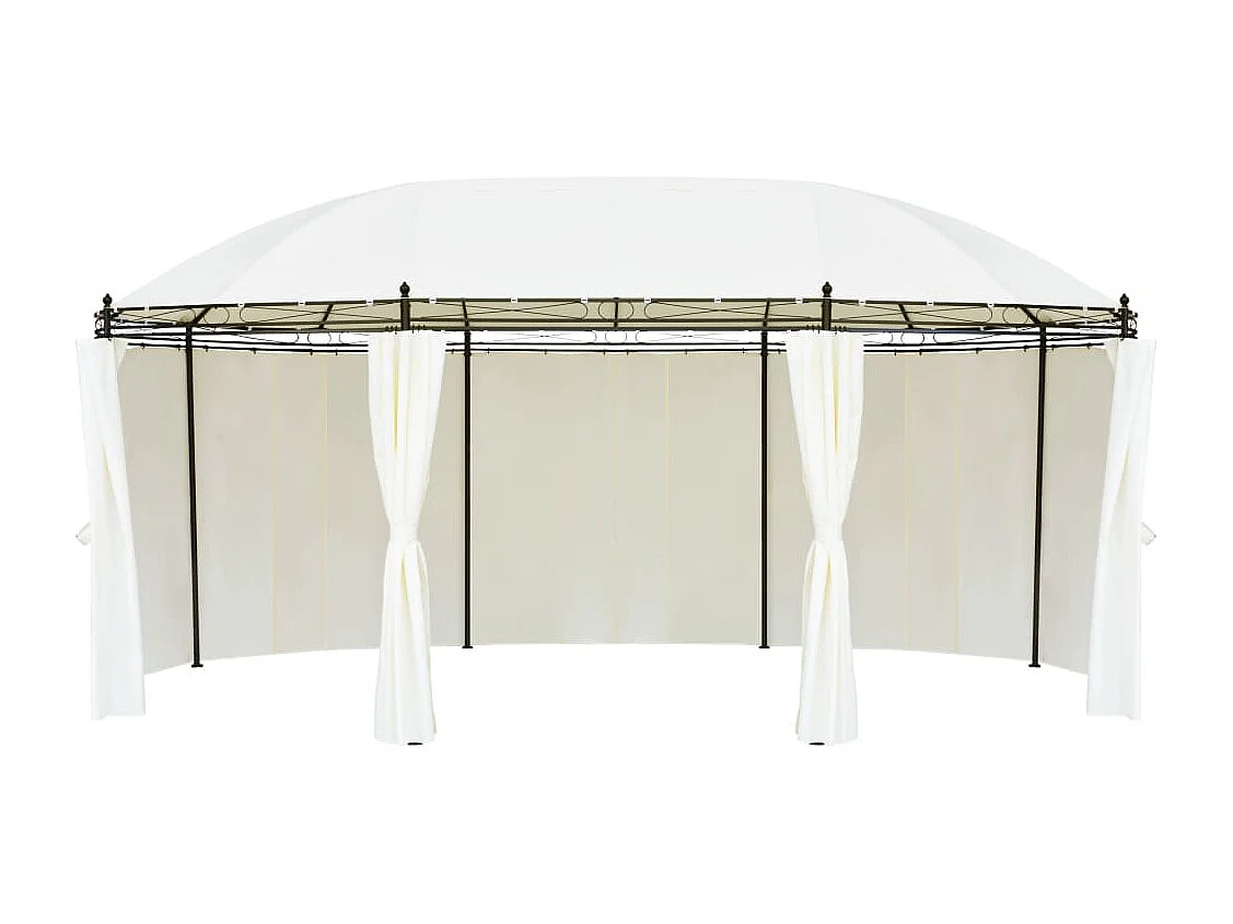 Gazebo Bianco Crema 530x350x265 cm