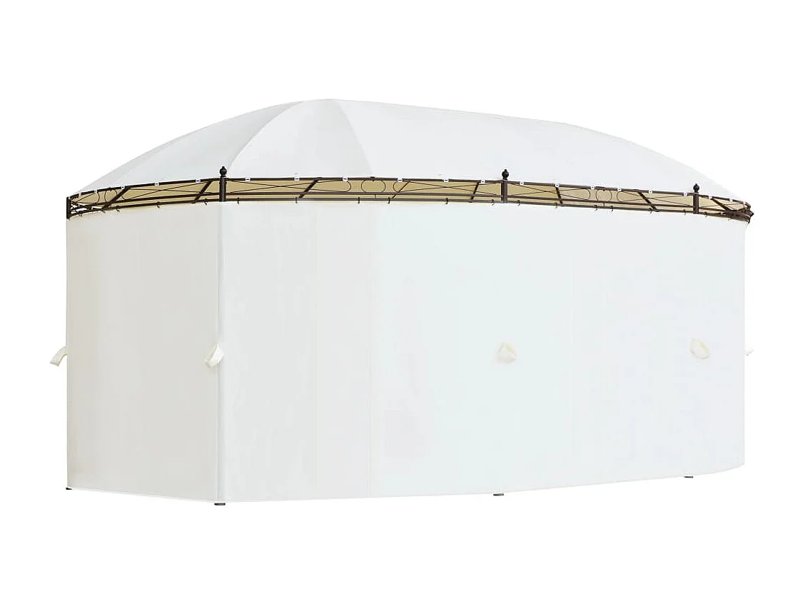 Gazebo Bianco Crema 530x350x265 cm