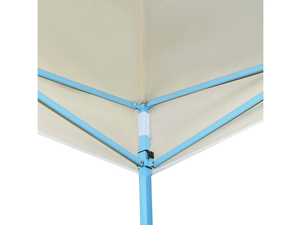 Faltzelt Pop-Up Partyzelt 3 x 9 m Creme