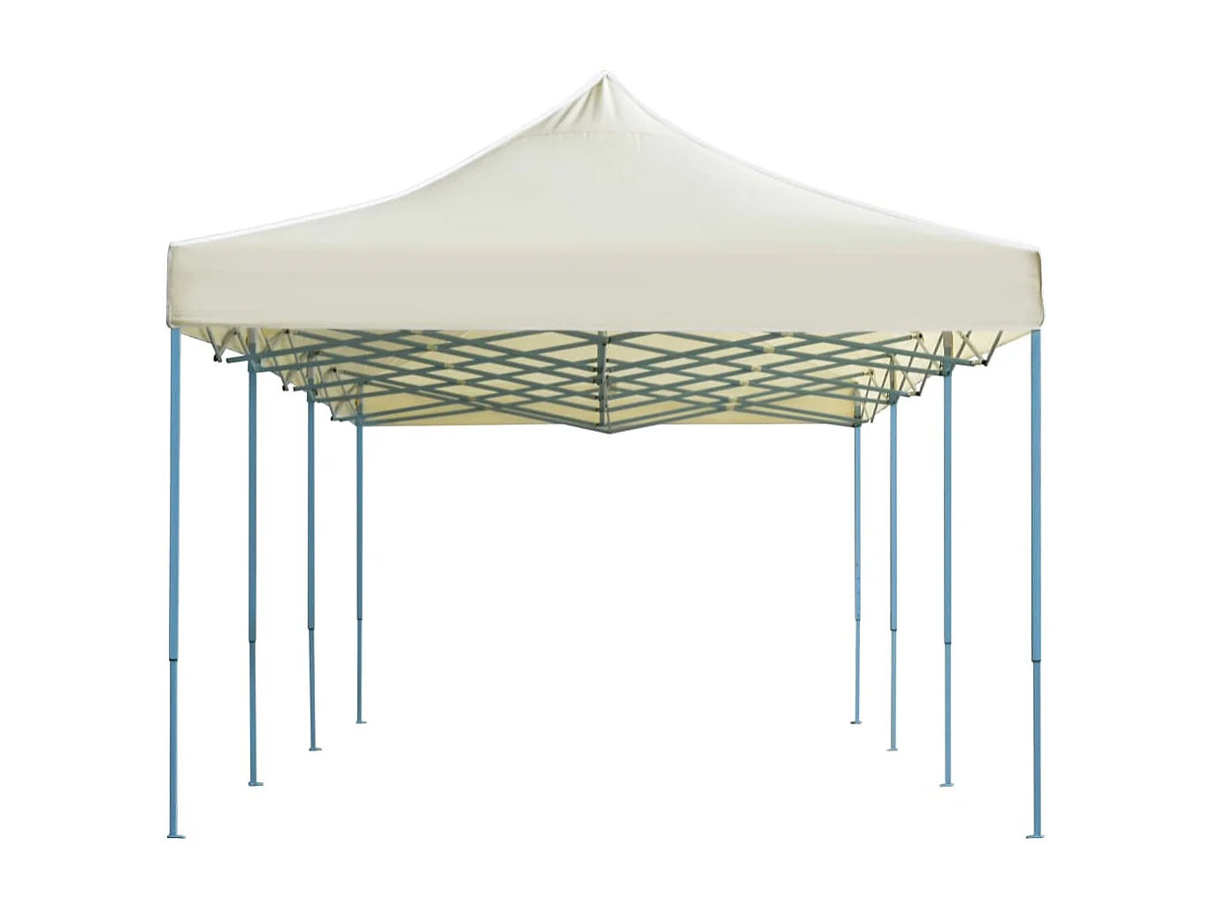 Tente de réception pliable escamotable 3x9 m crème