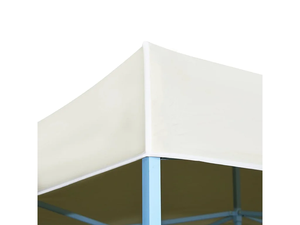 Tente de réception pliable escamotable 3x9 m crème