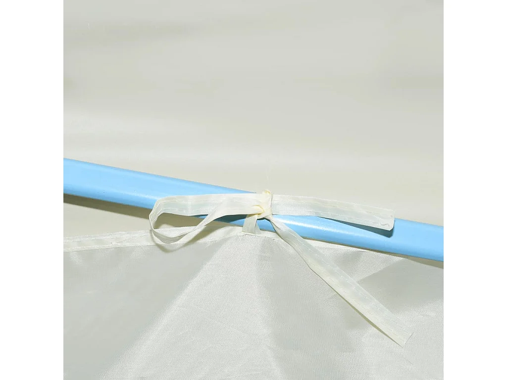 Tente de réception pliable escamotable 3x9 m crème