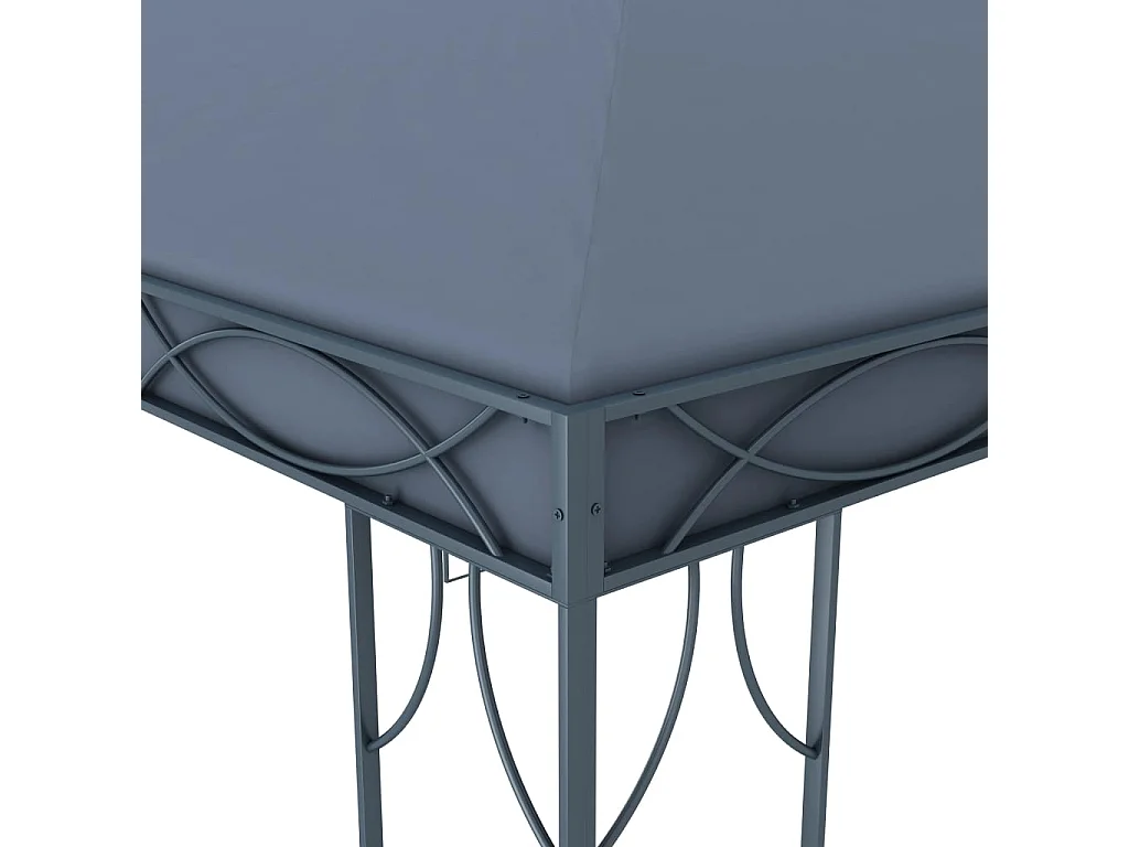 Tonnelle 300 x 300 cm Anthracite