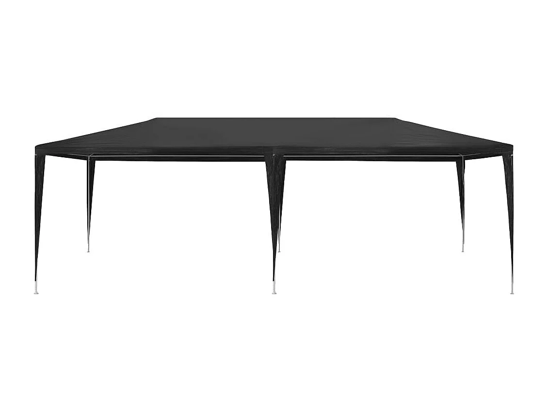 Carpa para fiestas PE gris antracita 3x6 m