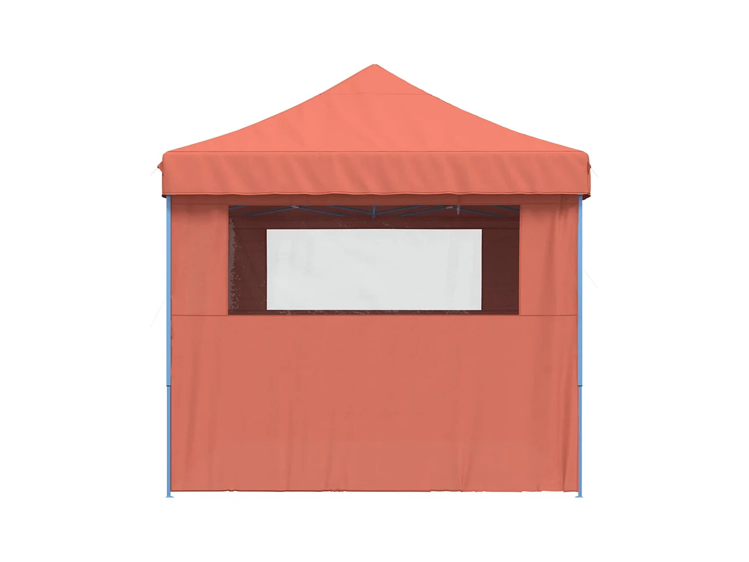 Tente de réception pliable escamotable avec 4 parois latérales