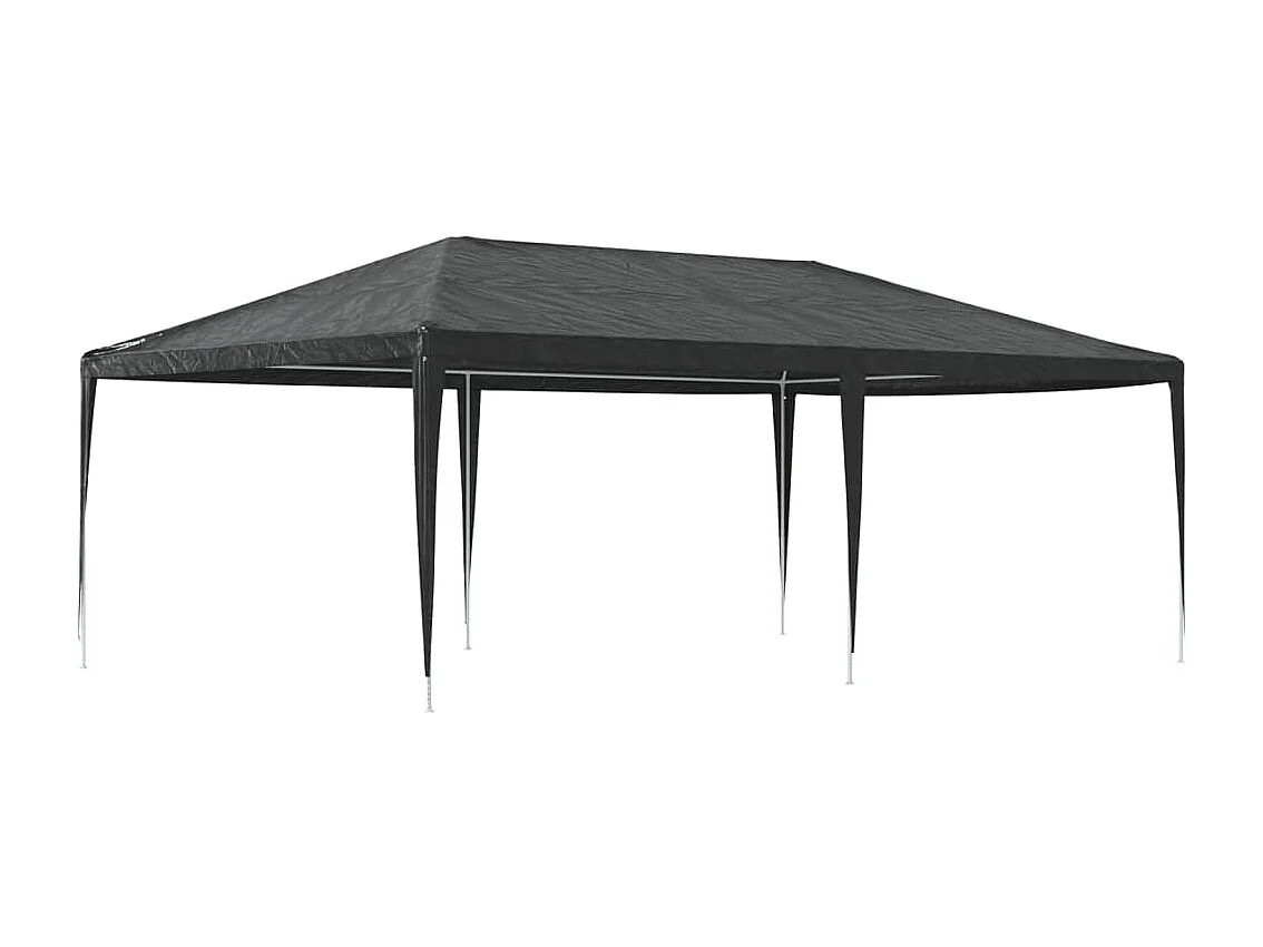 Tente de réception professionnelle 4x6 m Anthracite 90 g/m²