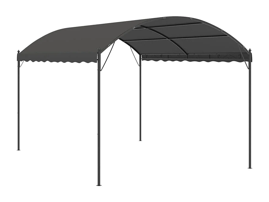 Auvent de parasol 3 x 4 m Anthracite