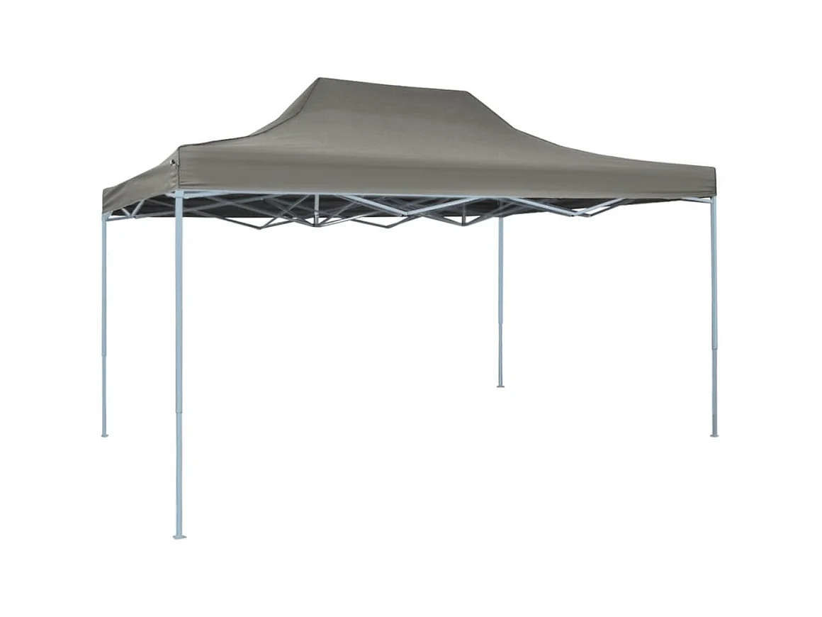 Tente pliable escamotable 3 x 4,5 m Anthracite