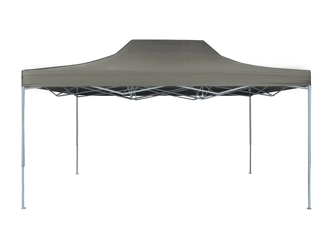 Tente pliable escamotable 3 x 4,5 m Anthracite