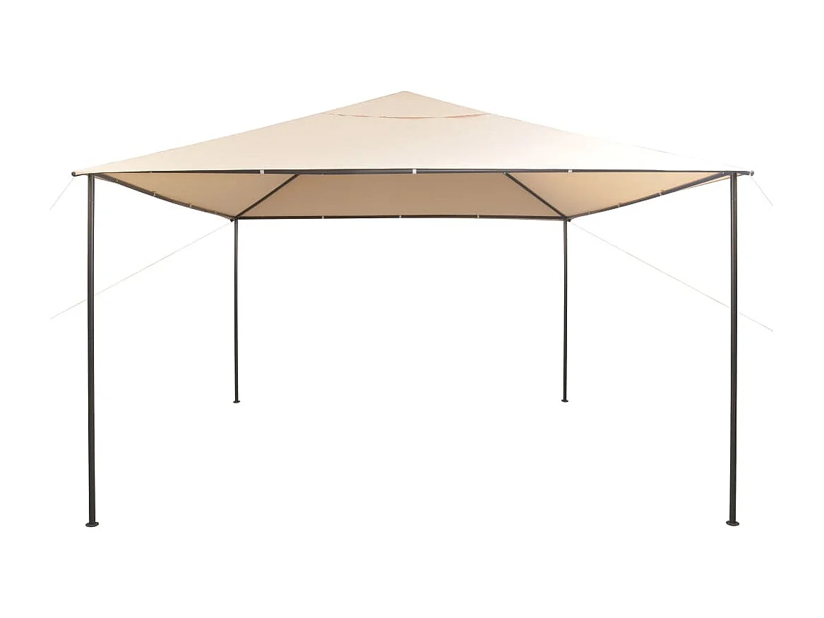 Gazebo/tenda de jardim com cortinas, 3,5 x 2,7 m