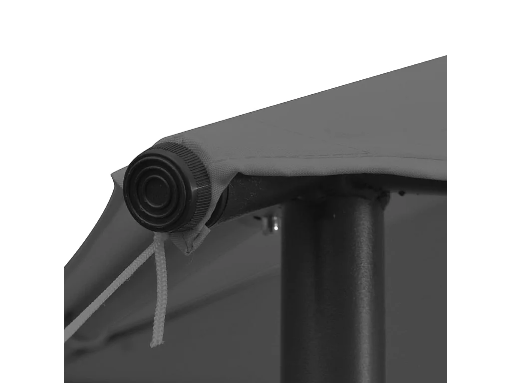 Belvédère 4x4x3 m Anthracite 180 g/m²