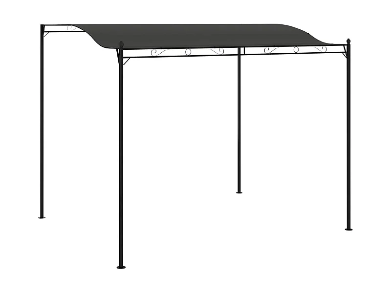 Pavillon 3x2,4 m Anthrazit