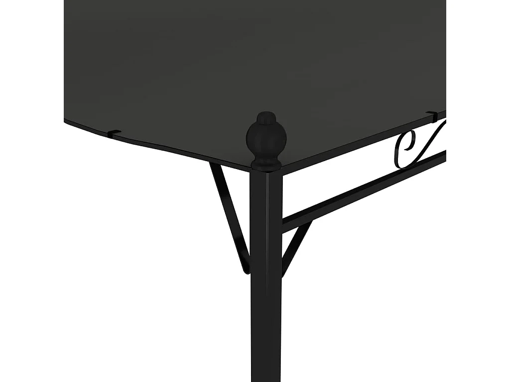 Auvent de parasol 3 x 2,4 m Anthracite