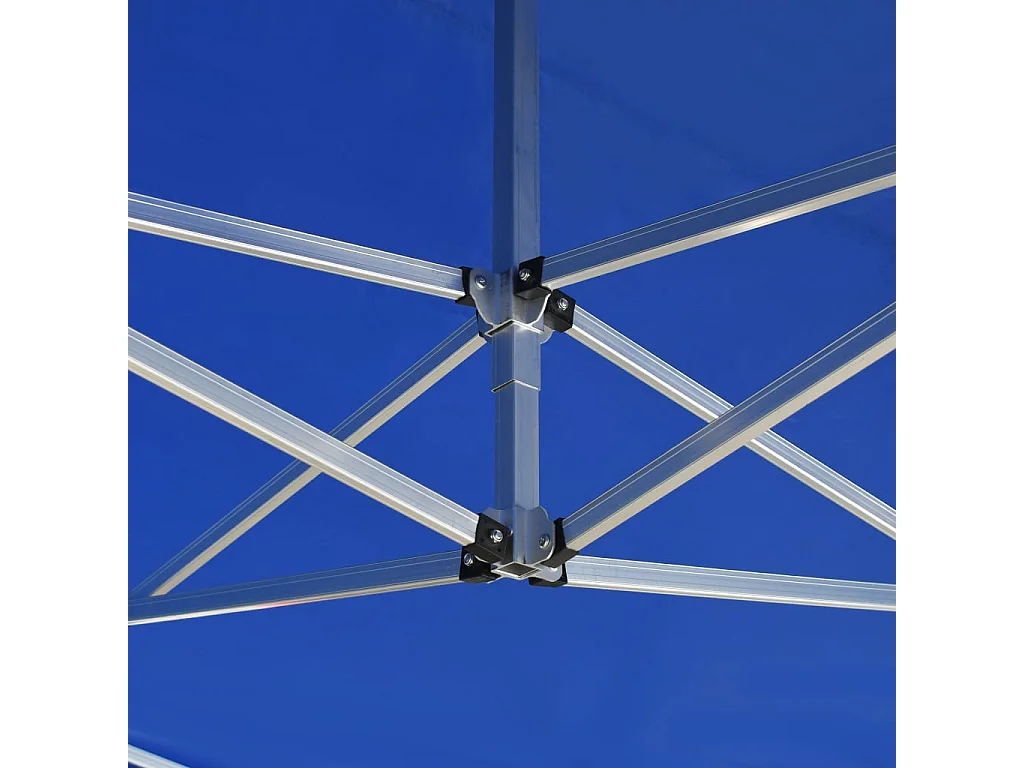 Carpa plegable profesional de aluminio azul 4,5x3 m