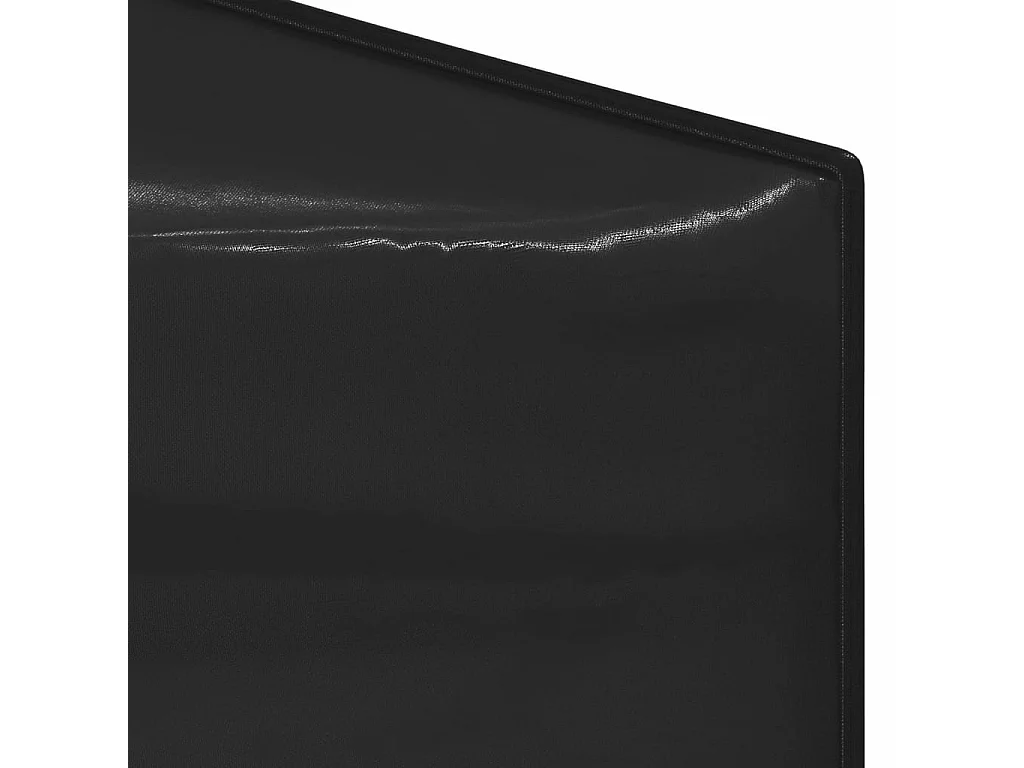 Carpa para fiestas plegable negro 2x2 m