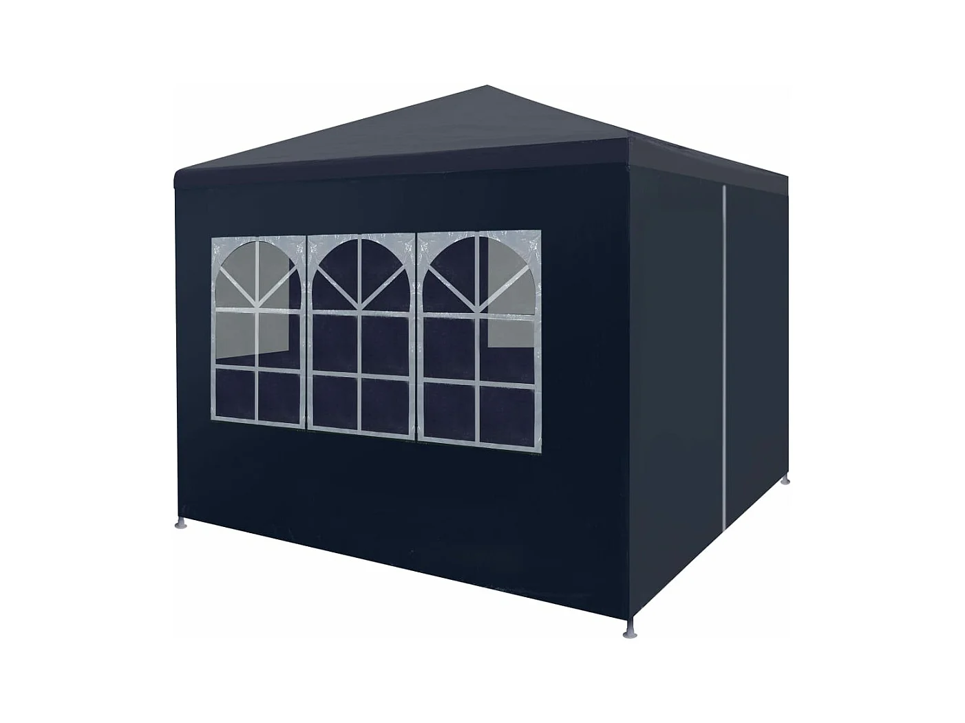 Partyzelt 3x3 m Blau