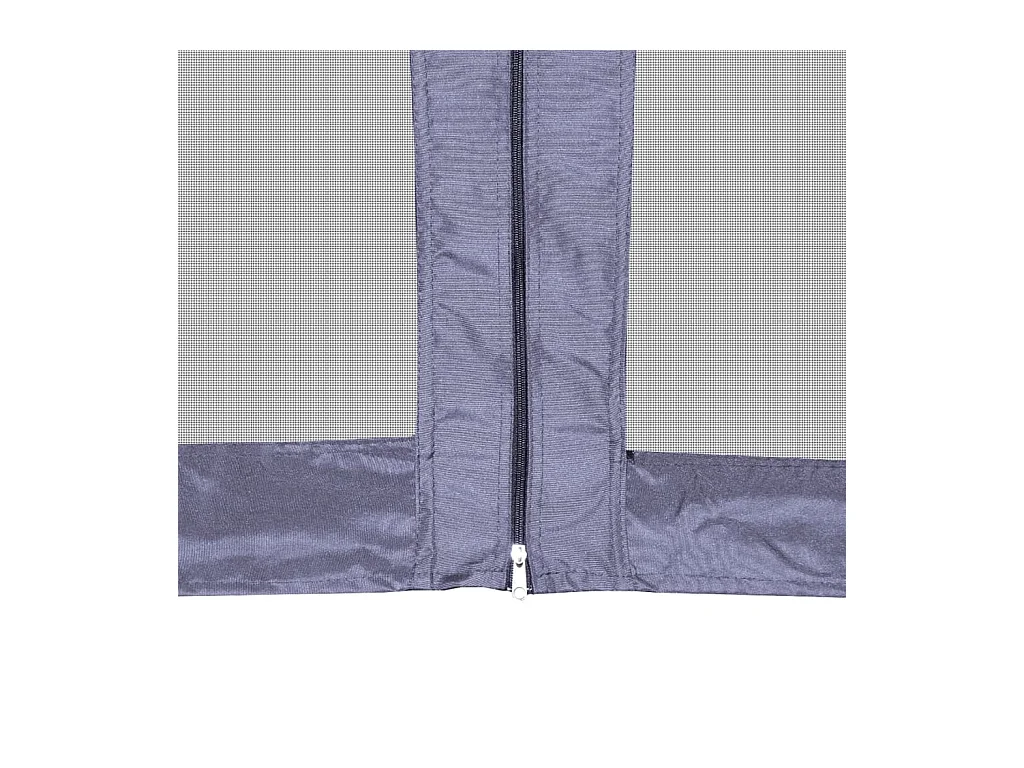 Chapiteau hexagonal avec 6 parois latérales 3,6x3,1m Bleu foncé