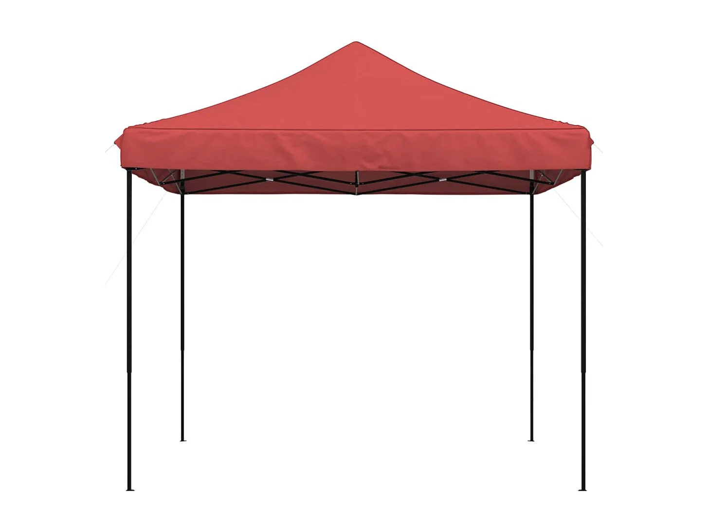 Tenda para festas dobrável com paredes laterais 3x3 m preto