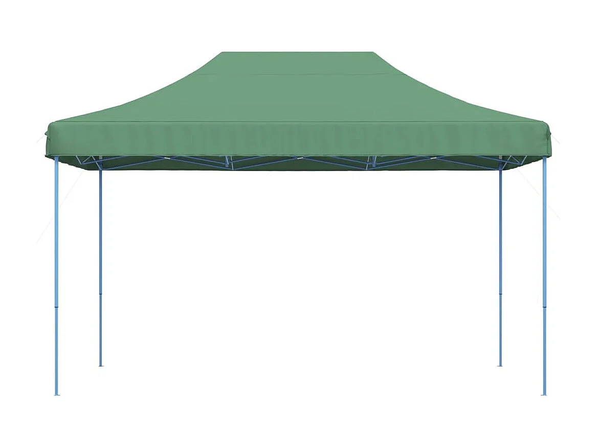 Tente de réception pliable escamotable vert 440x292x315 cm
