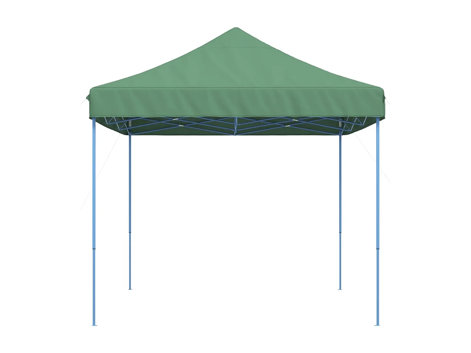 Tente de réception pliable escamotable vert 440x292x315 cm