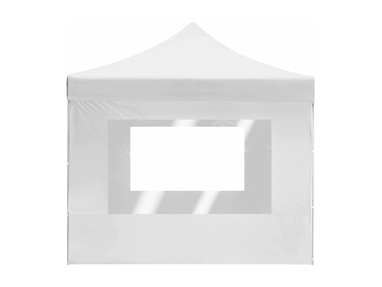 Carpa plegable profesional con paredes aluminio blanca 4,5x3 m