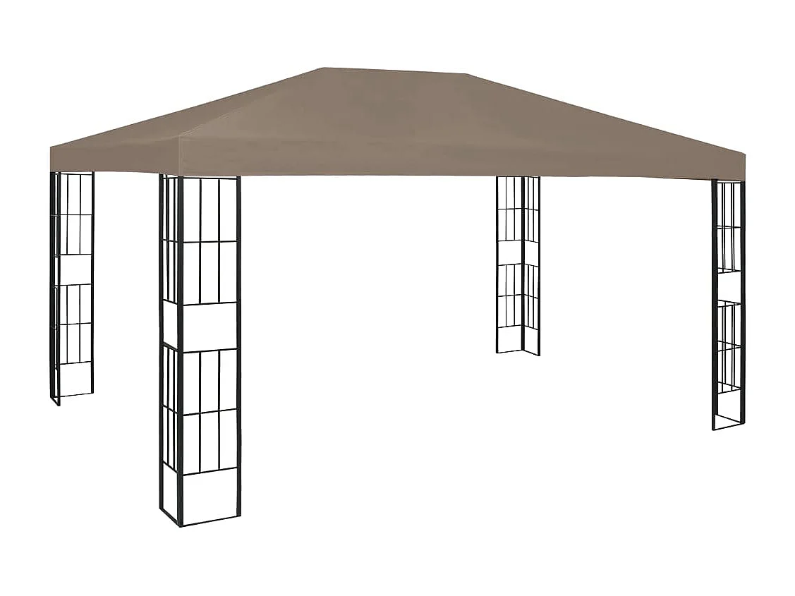 Belvédère 4x3 m Taupe