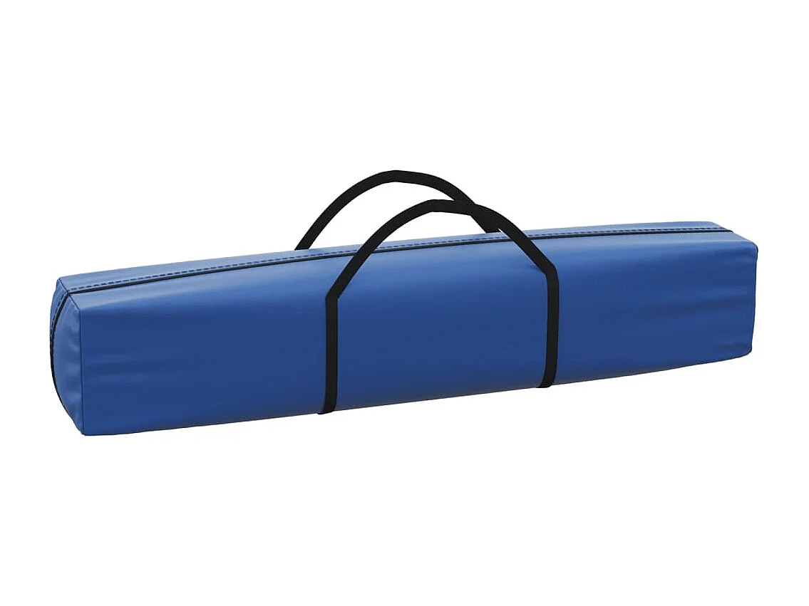 Carpa para fiestas plegable con paredes laterales azul 3x3 m