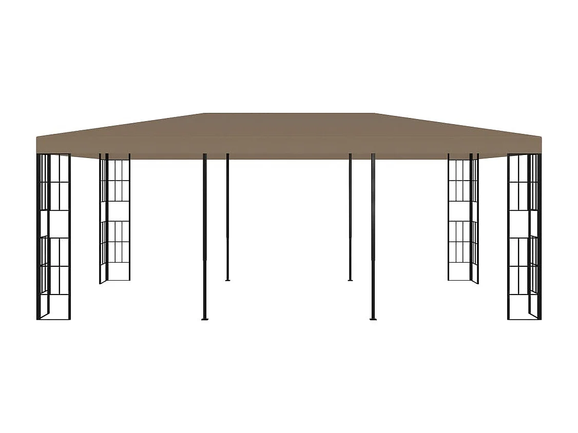 Belvédère 6x3 m Taupe