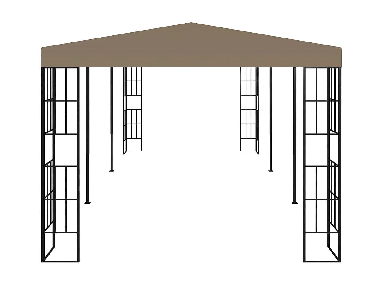 Belvédère 6x3 m Taupe