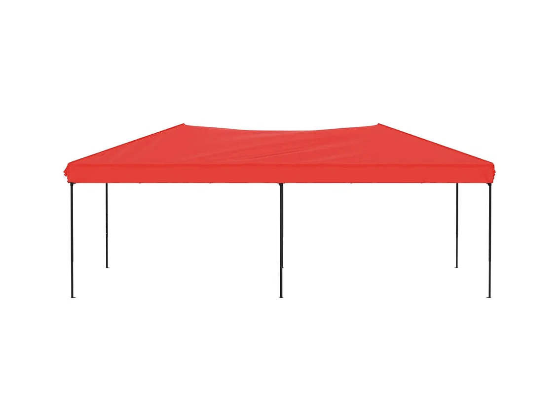 Tente de réception pliable Rouge 3x6 m