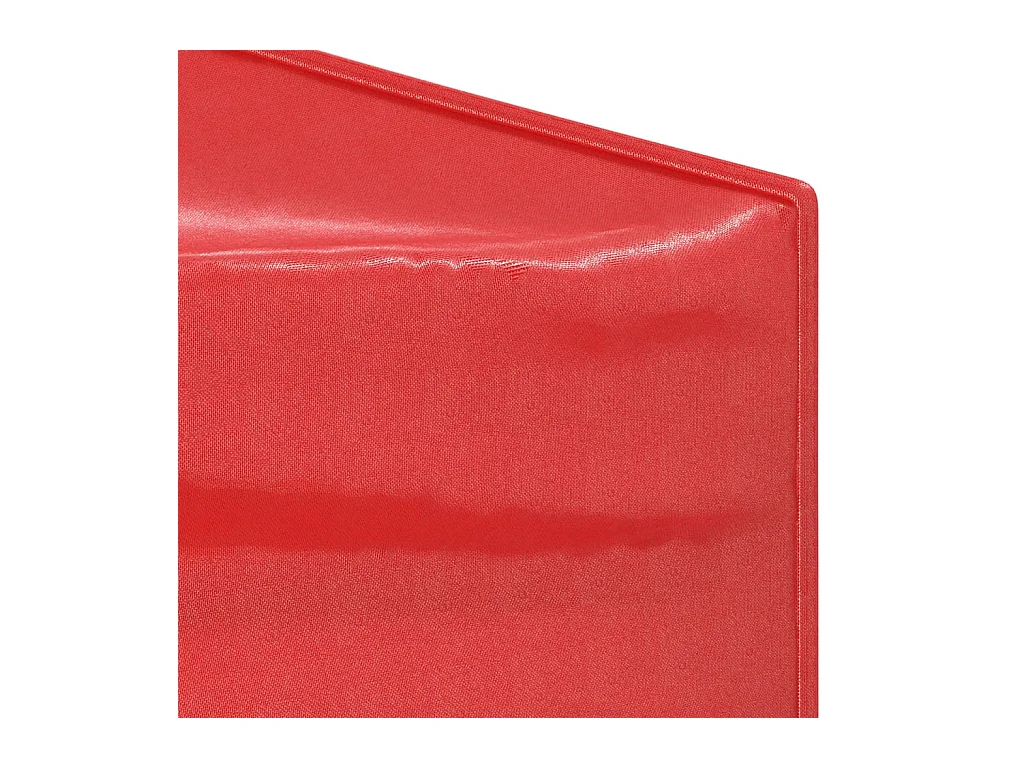 Tente de réception pliable Rouge 3x6 m