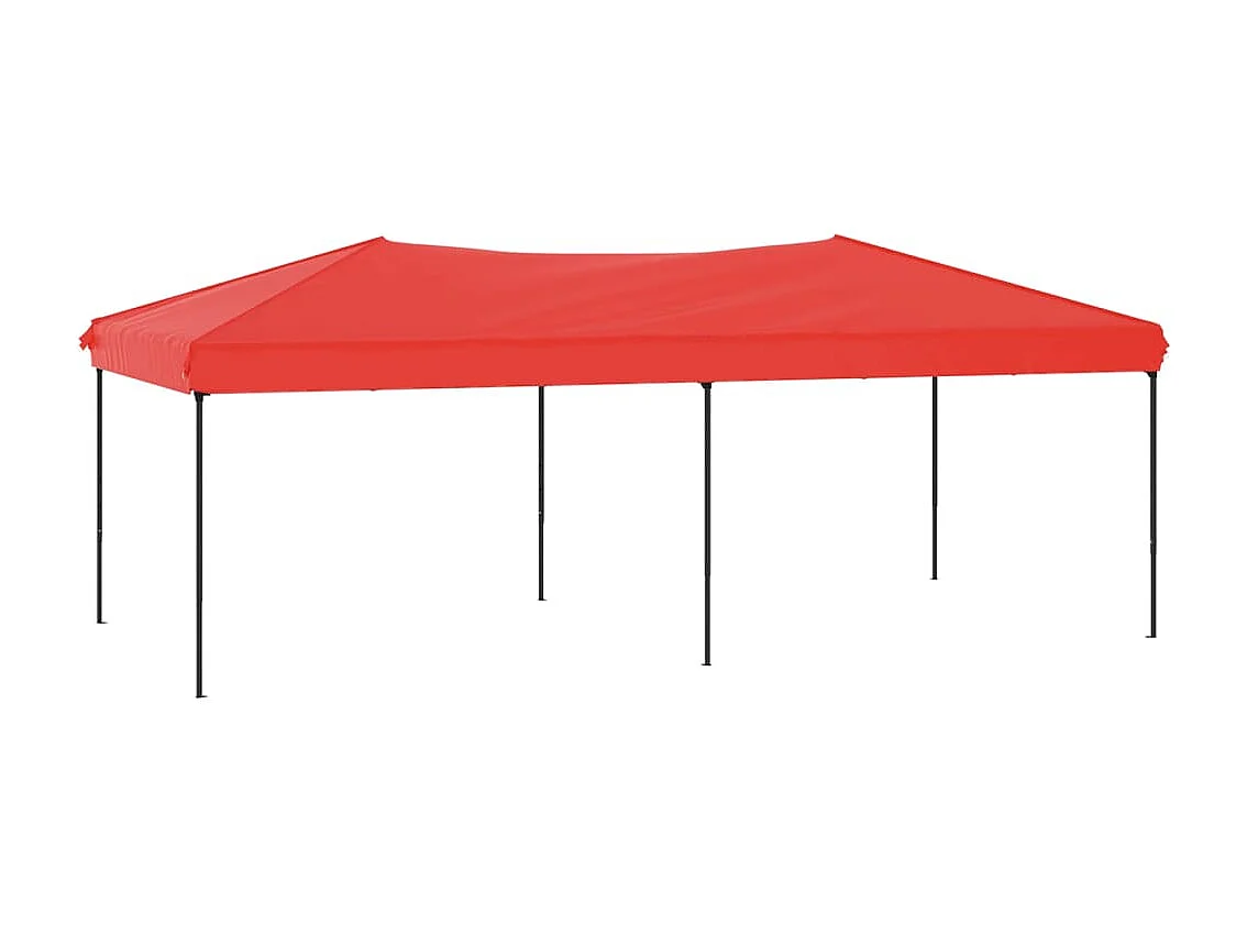 Tente de réception pliable Rouge 3x6 m