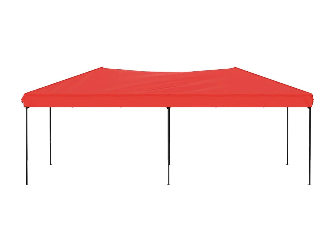 Tente de réception pliable Rouge 3x6 m