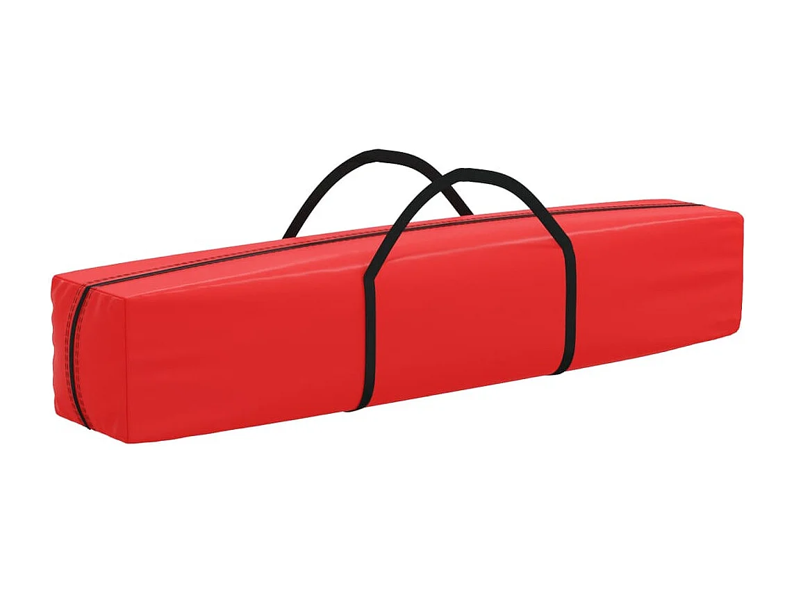 Tente de réception pliable Rouge 3x6 m