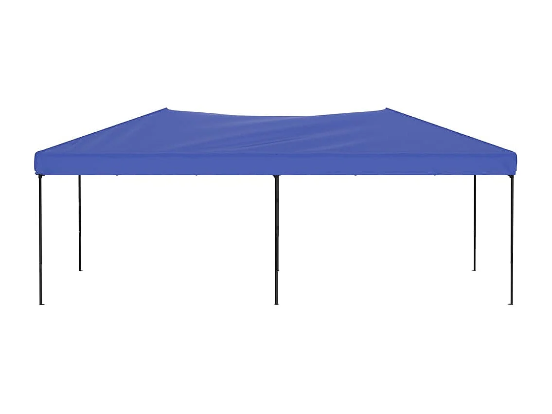 Tente de réception pliable Bleu 3x6 m