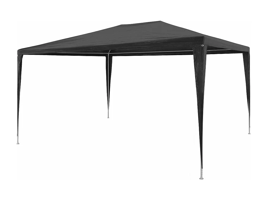 Tente de réception 3x4 m PE Anthracite