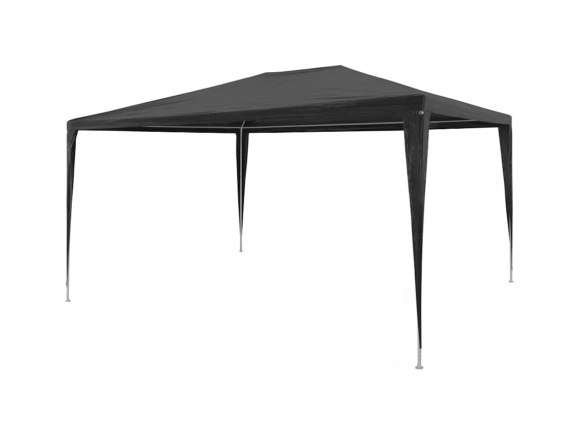 Partytent 3x4 m PE antraciet