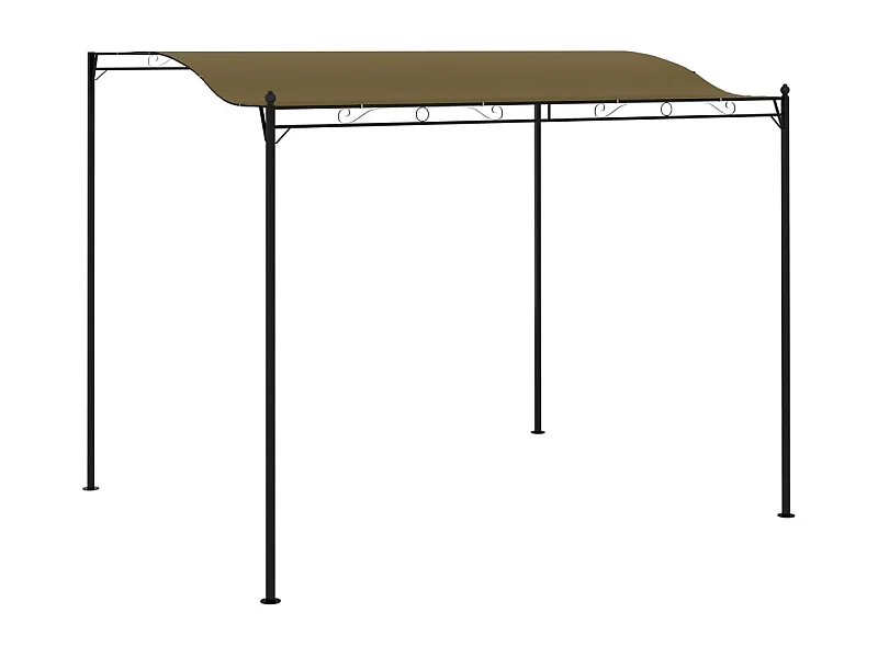 Pavillon 3x2,4 m Taupe 180 g/m²