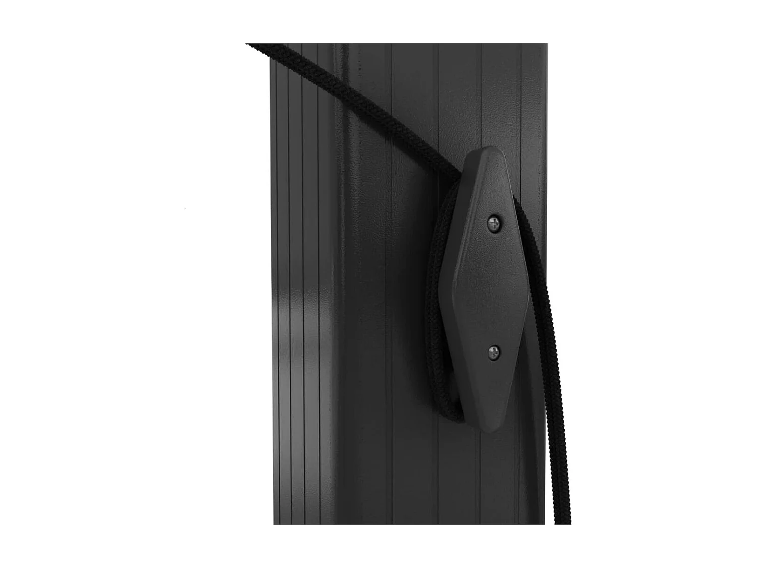 Tonnelle de jardin avec toit rétractable 4x3 m Anthracite