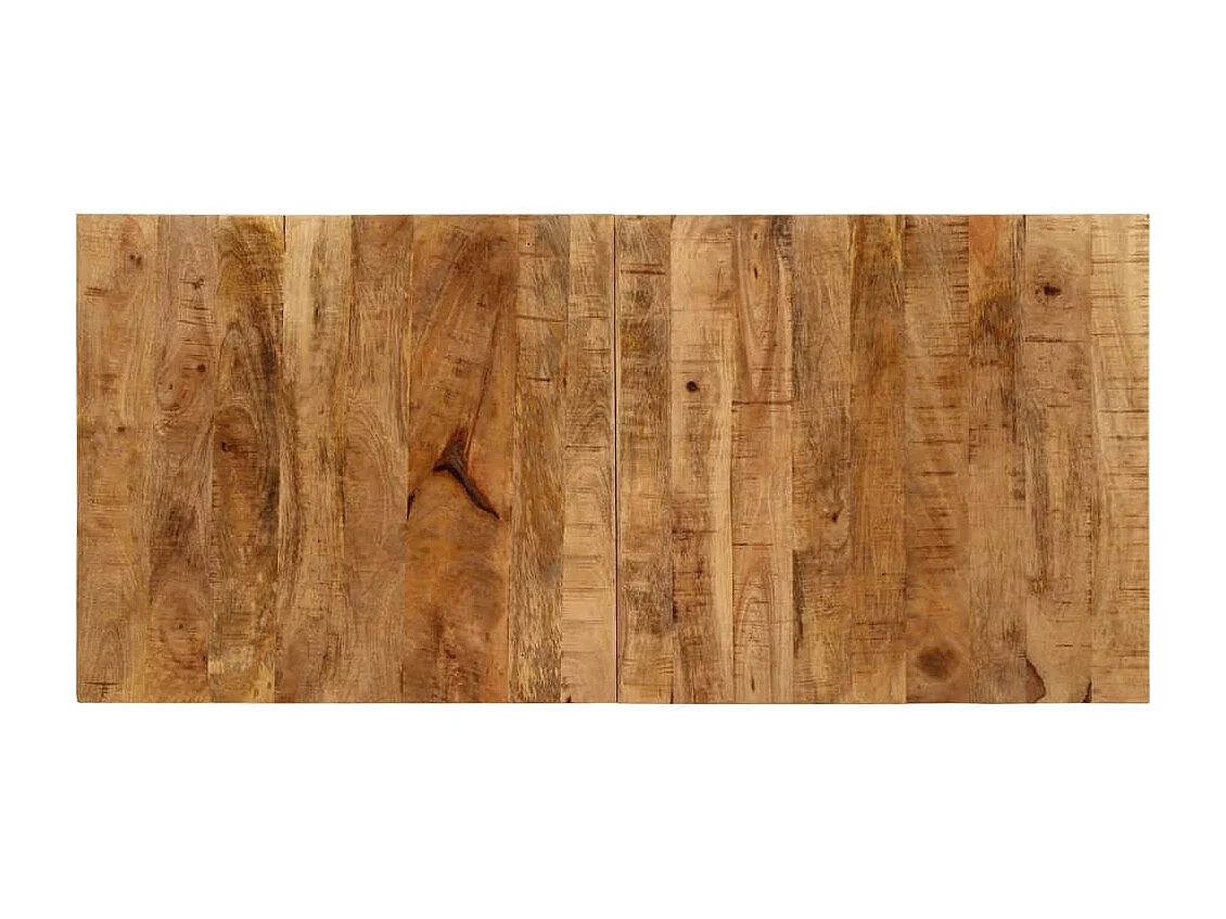 Juego de barras de madera maciza de mango de 7 piezas.