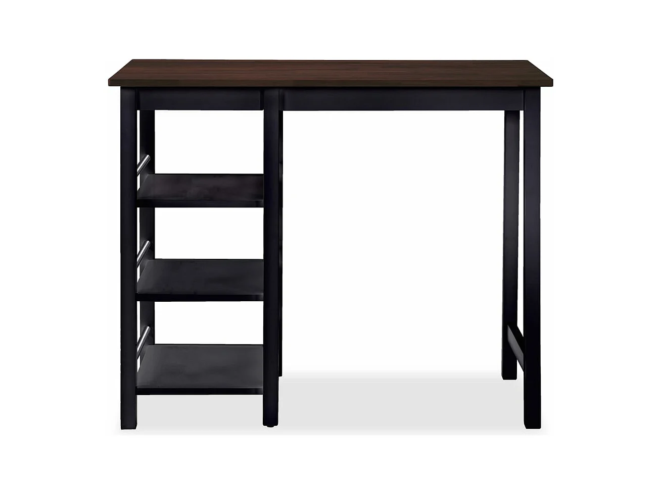Assortiment de bar 3 pcs MDF Noir