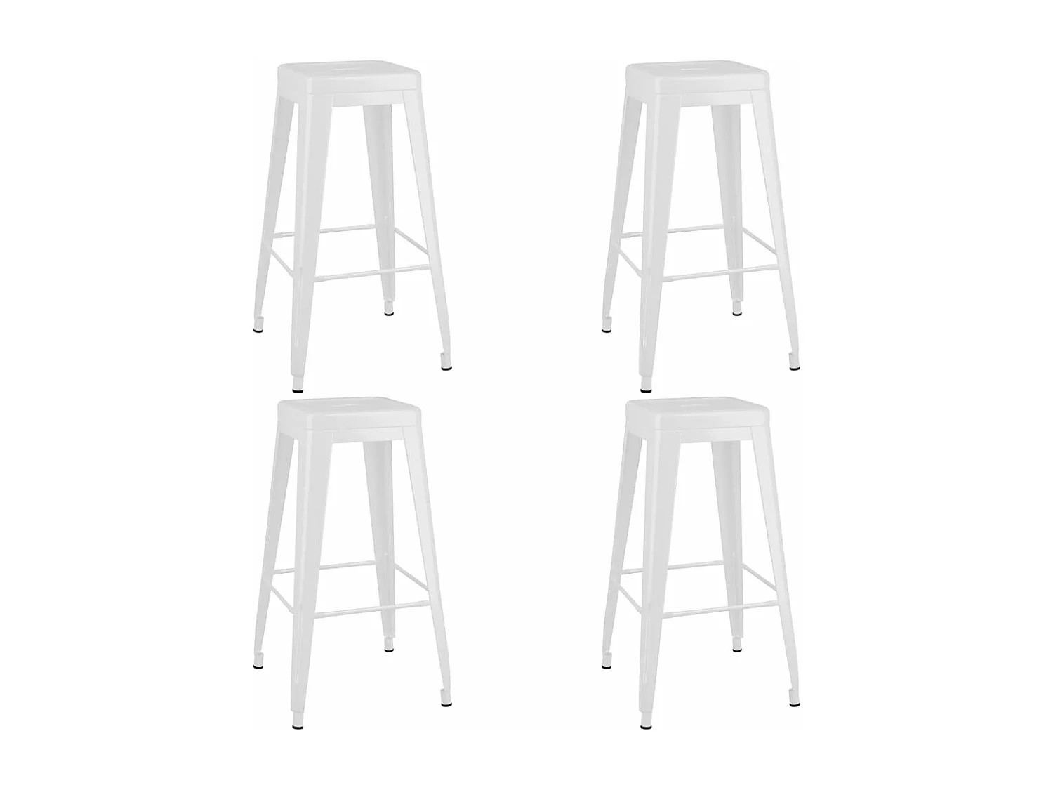 5-teiliges Bar-Set Schwarz und Weiß