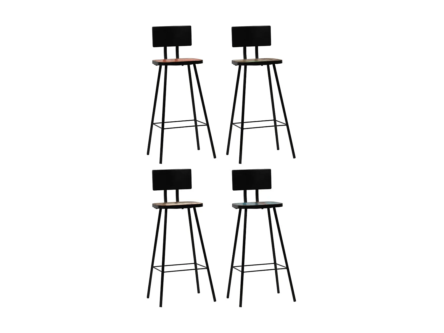 Ensemble de bar 5 pcs Noir
