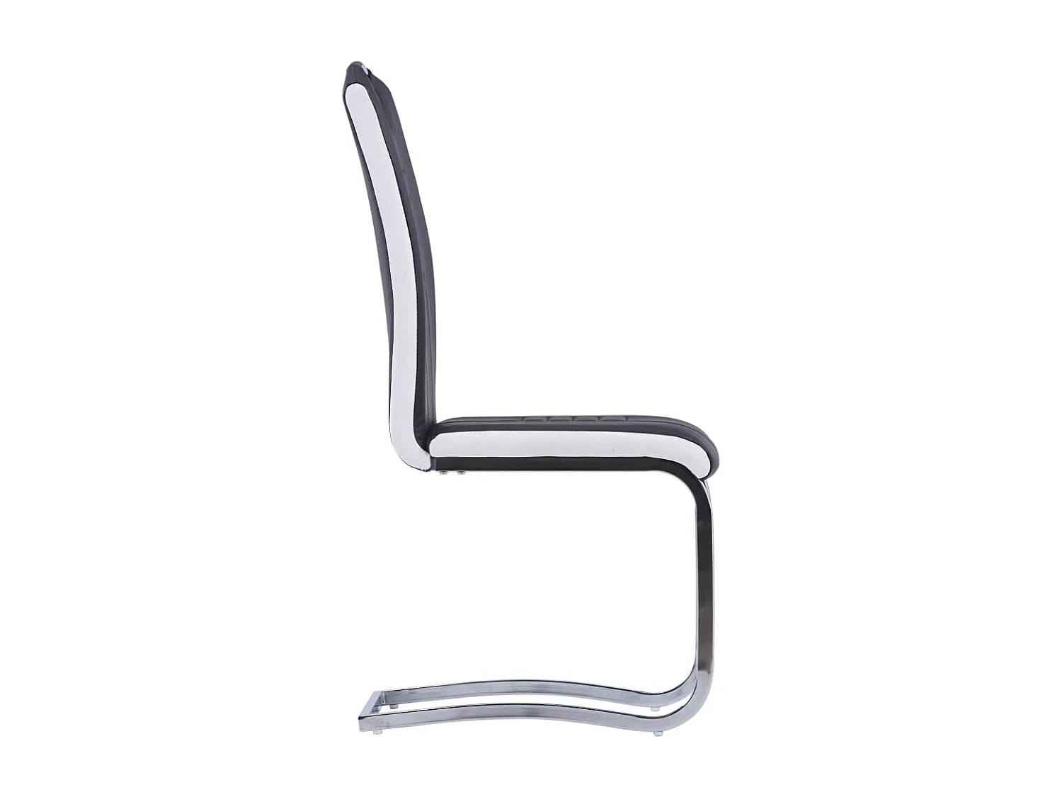 Ensemble de salle à manger 7 pcs Similicuir Noir