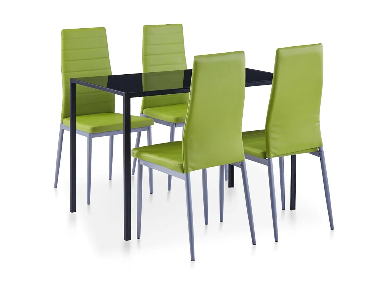 Mobili per sala da pranzo 5 pz. Verde