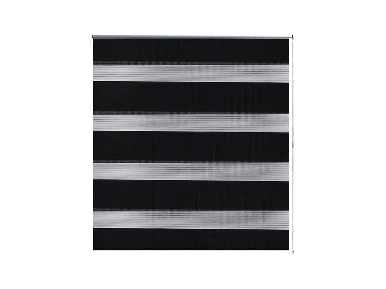 Filterrollo 60 x 120 cm schwarz