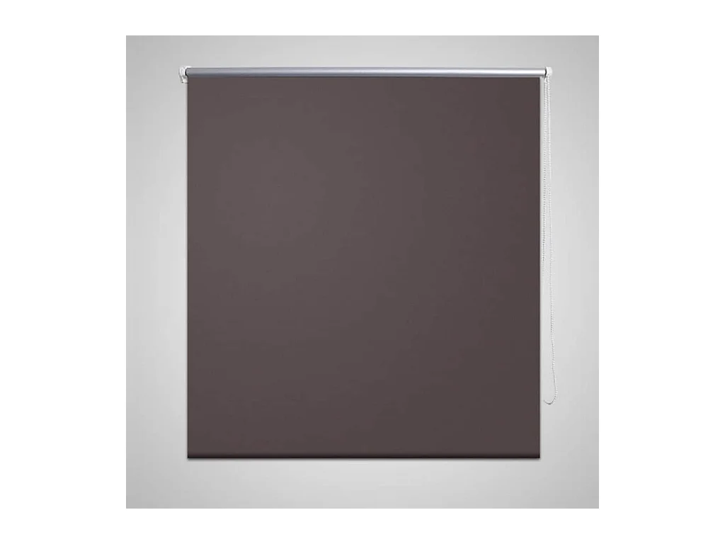 Store enrouleur occultant 120 x 175 cm marron