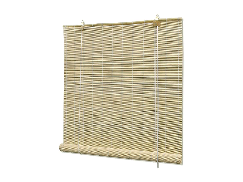 Tenda a rullo in bambù naturale 120x220 cm