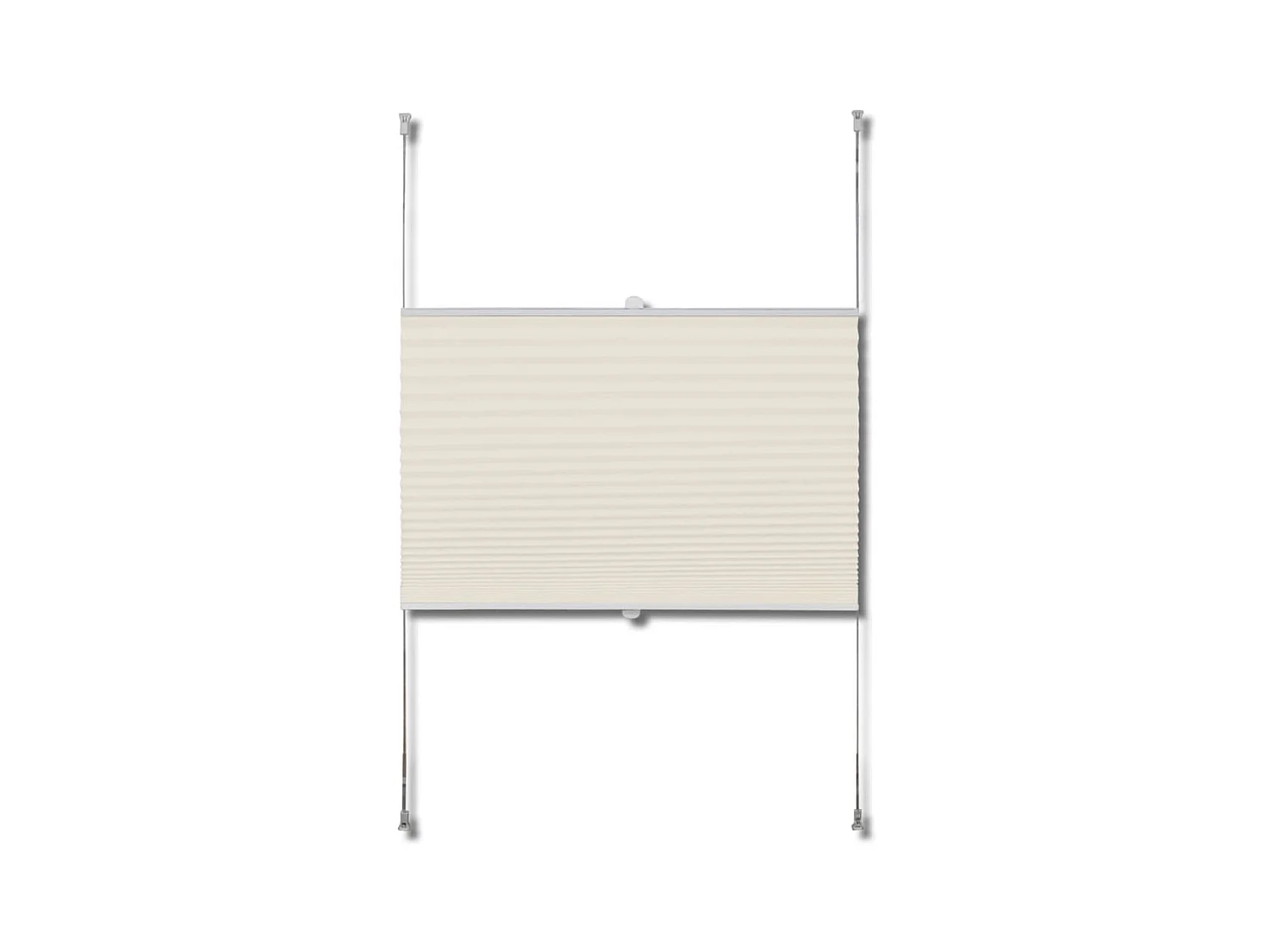 Store plissé 60x100 cm Crème