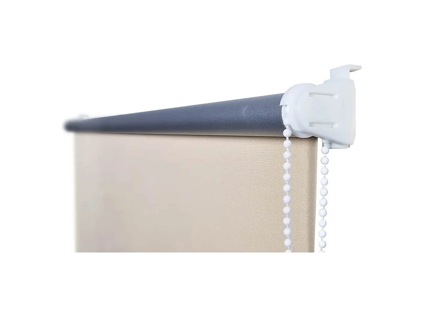 Store enrouleur occultant 80 x 230 cm gris